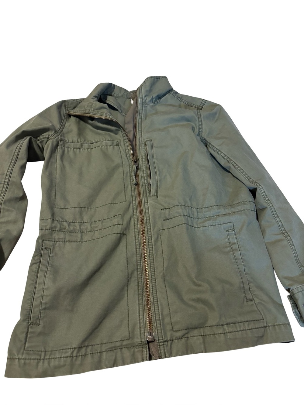 Madewell utility cargo jacket size Small - Green Cargo pocket jacket- cotton